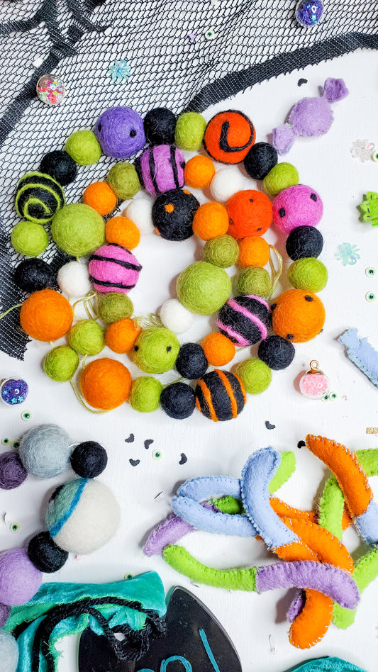 Spooktacular Felt Garland